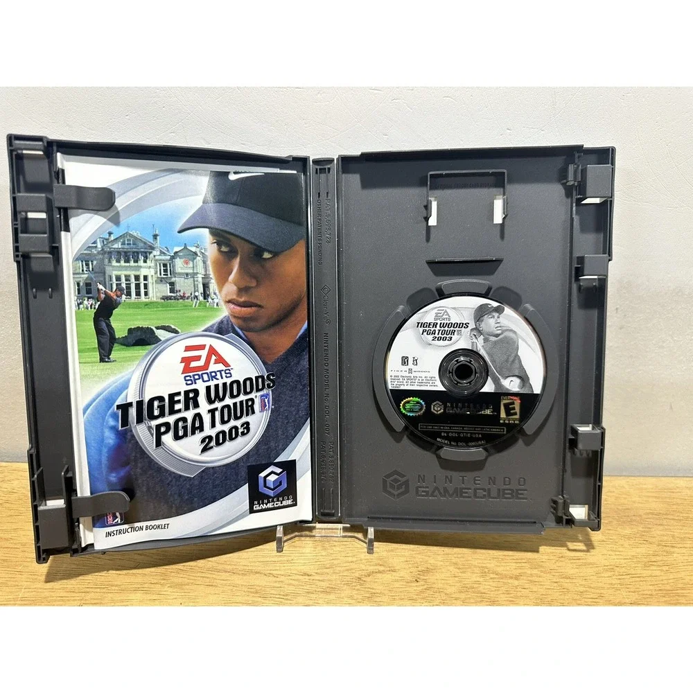 Tiger Woods PGA Tour 2003 Nintendo GameCube CIB EA Sports Golf Video Game